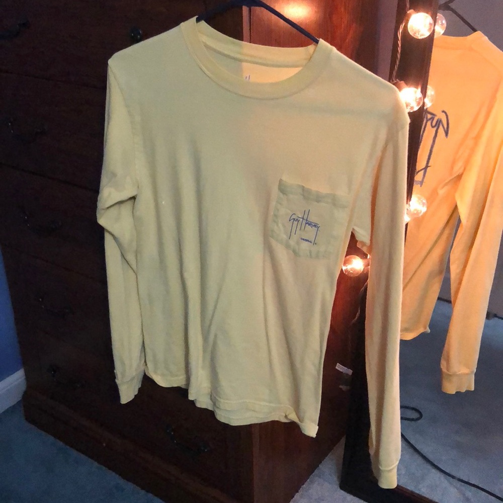 Guy Harvey Yellow Fishing Tee